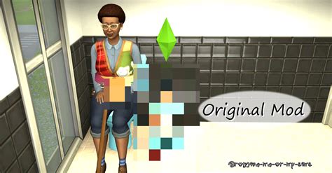 Sims 4 Smaller Censor Mosaic Mod The Sims Catalog