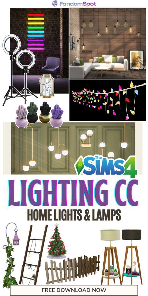 Sims 4 Sunset Lamp Cc