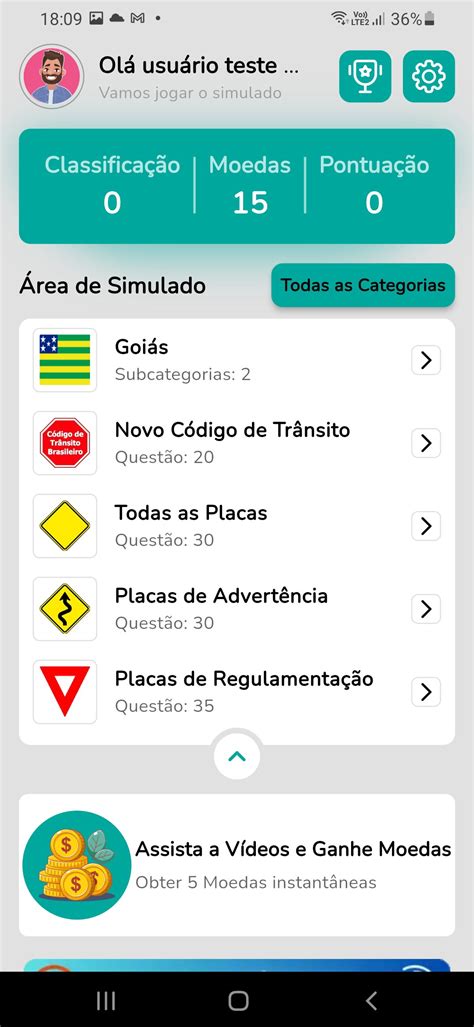 Simulado Detran Go
