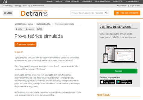Simulado Detran Rs