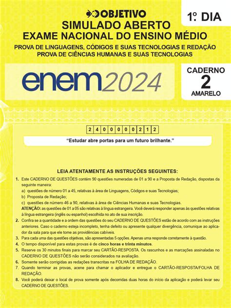 Simulados Enem Pdf
