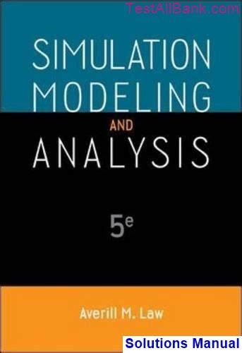 Download Simulation Modeling Analysis Solutions Manual 