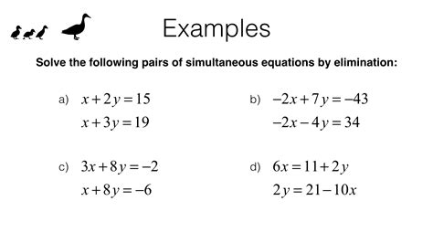 Simultaneous Linear Equations Worksheets Simultaneous Linear Equations Worksheet - Simultaneous Linear Equations Worksheet
