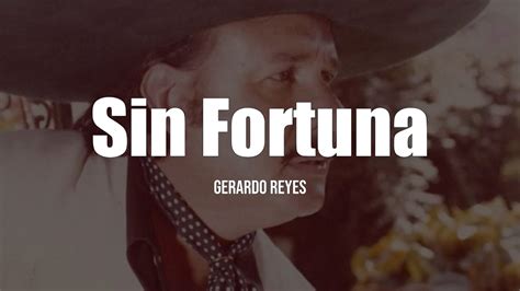 Sin Fortuna Letra