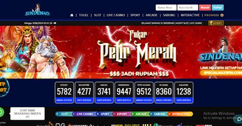 SINDEN4D RESULT ! Daftar Situs Toto Slot Gacor Link Slot 4D online Jakartaslot88 Server Luar Negeri