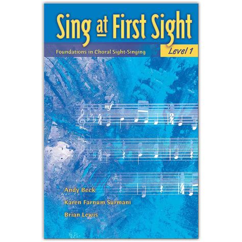 sing at first sight level 1 foundations in choral