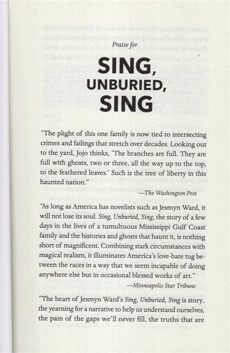Sing Unburied Sing Quotes