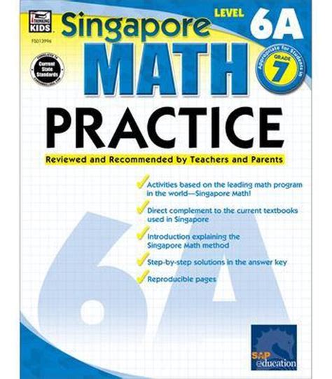 Singapore Math Practice Level 6a Grade 7