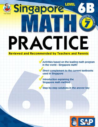 Singapore Math Workbook 6b Answer Key