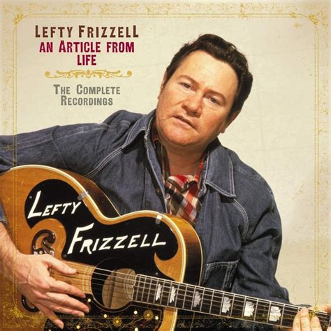 Singer Lefty Frizzell