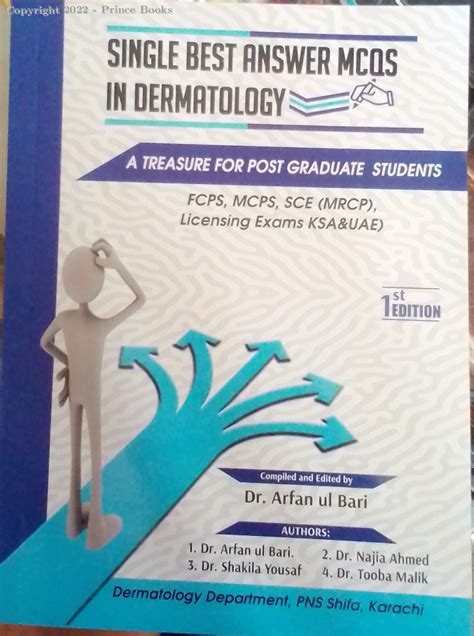 Single Best Answer Mcqs In Anaesthesia Volume I Clinical
