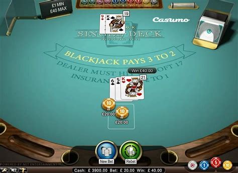 single deck blackjack online casino ruiv canada