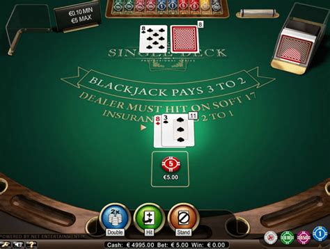 single deck blackjack pro prgp belgium