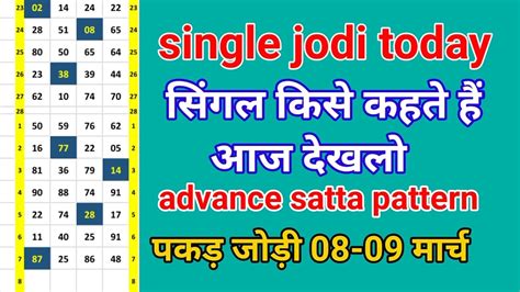 Single Jodi Trick