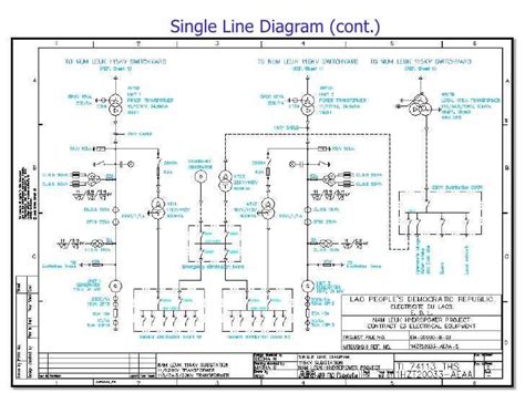 Single Line Diagram