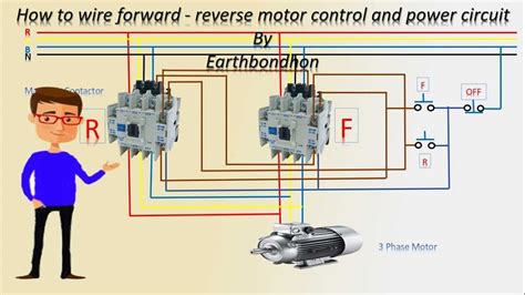 Single Phase Reversing Contactor Wiring Diagram