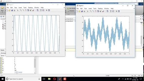 single tone and composite signal in Matlab - YouTube