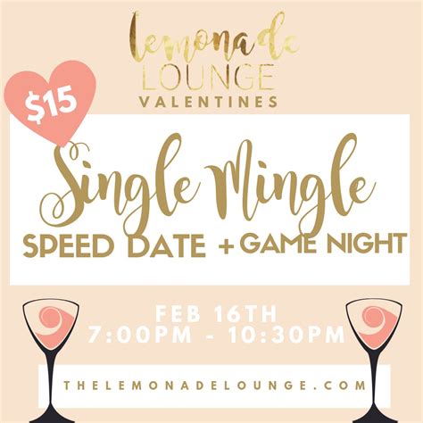 singles speed dating dallas valentines day