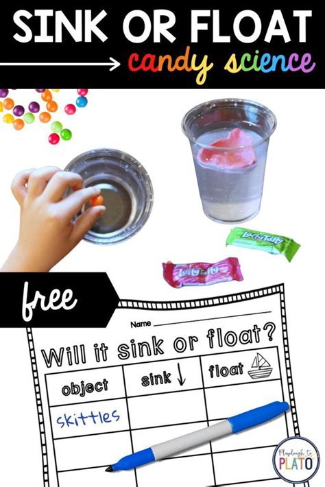 Sink Or Float Candy Science Reading Confetti Sink Or Float Science - Sink Or Float Science