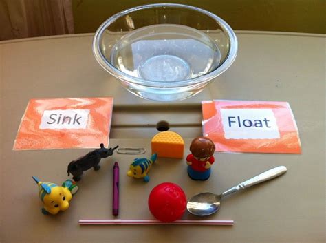 Sink Or Float Experiment For Preschoolers Happy Hooligans Sink Or Float Science Experiment - Sink Or Float Science Experiment