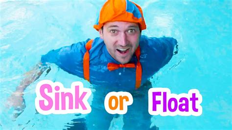 Sink Or Float With Blippi Cool Science Experiment Sink Or Float Science Experiment - Sink Or Float Science Experiment