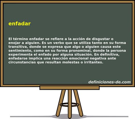 Sinónimo De Enfadar