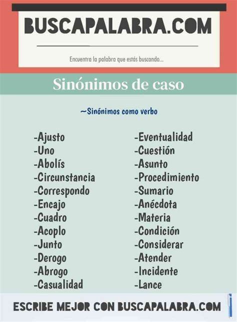 Sinonimo De Caso