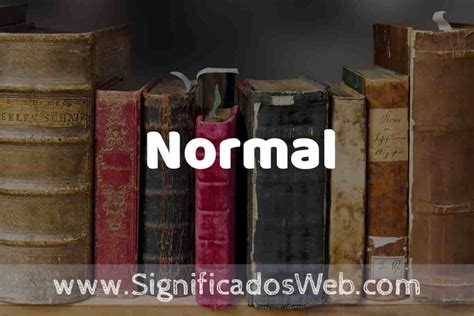 Sinonimo De Normal