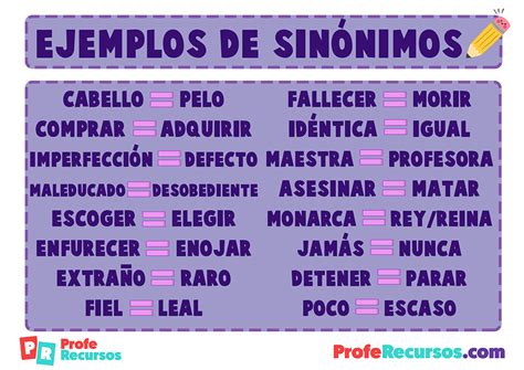 Sinonimo De Recursos
