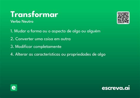 Sinonimo De Transformar