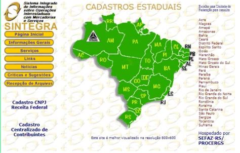 Sintegra Do Ce