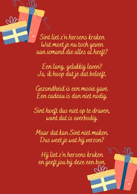 sinterklaas gedichten origineel