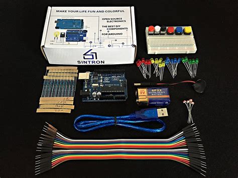 Read Sintron Uno R3 Light Starter Kit Pdf Study Files For Arduino Avr Mcu Learner 