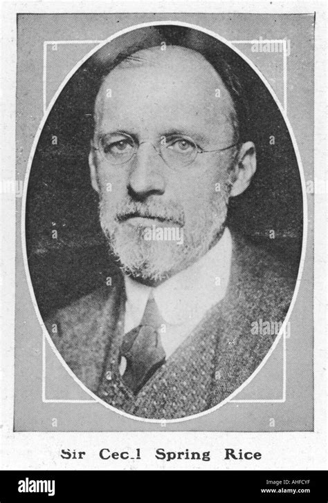 sir cecil spring rice biography
