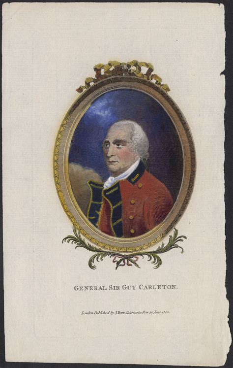 sir guy carleton biography examples