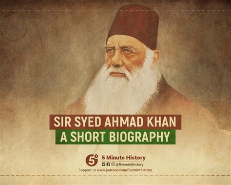 sir syed ahmed khan short introduction