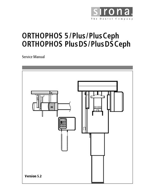 Full Download Sirona Orthophos Plus Service Manual 