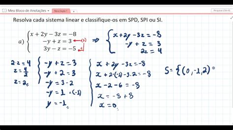 Sistema Linear 3x3