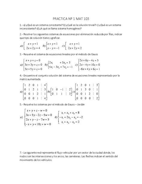 sistema mat algebra