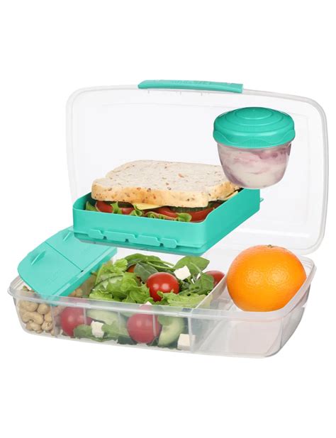 Sistema Bento Lunch Box 1.65L Assorted at John Lewis & Partners