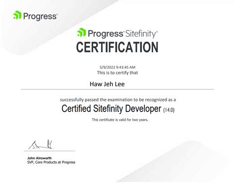sitefinity developer certification exam questions