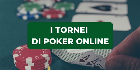 siti poker online tornei