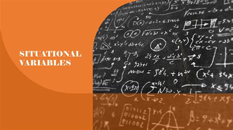 Situational Variables Math