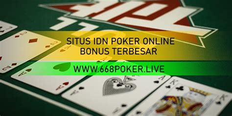 situs idn poker online bonus terbesar belgium