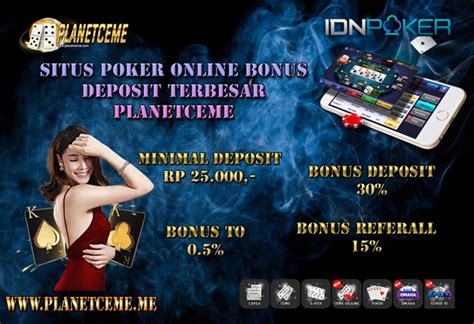 situs poker online bonus deposit terbesar Array