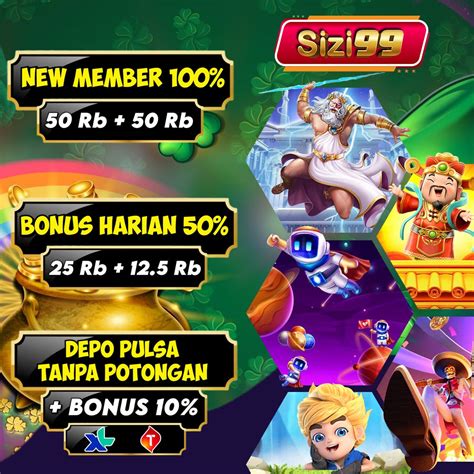 SITUS SIZI99 SLOT：Daftar Link Situs Slot Deposit 25 Bonus 25 Bebas Ip Terbaru