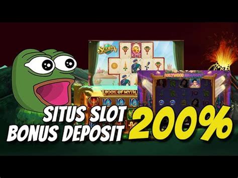Situs Slot Bonus Deposit Welcome 200 Di Depan Youtube