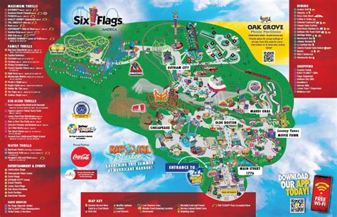six flags maryland