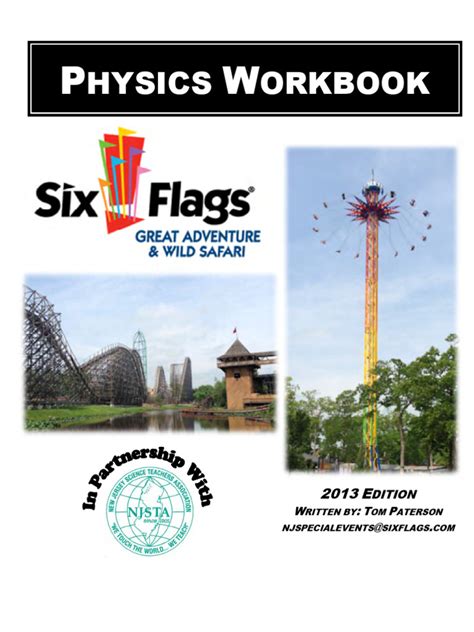 Six Flags Physics Day 2013 Answer Key