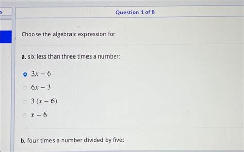 Six Less Than A Number